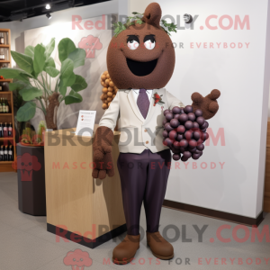 Disfraz de mascota de Brown...