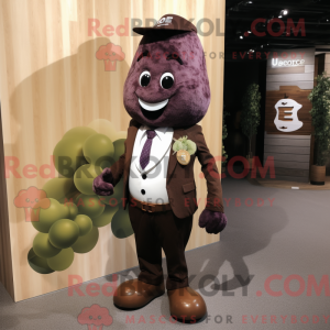 Disfraz de mascota de Brown...
