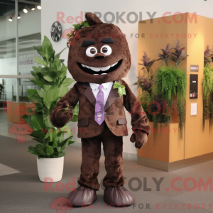 Disfraz de mascota de Brown...