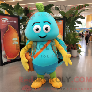 Turquoise Mango mascot...