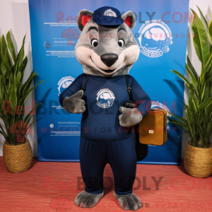 Navy Mongoose Maskottchen...