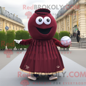 Maroon Petanque Ball...