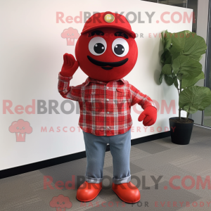 Red Tomato-mascottekostuum...