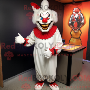 Weißer böser Clown...