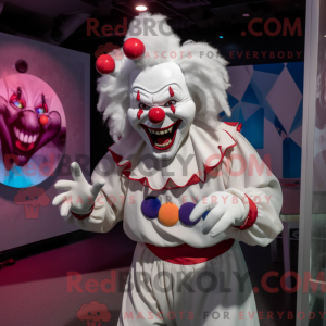 Weißer böser Clown...