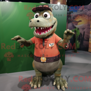 Rust Crocodile mascot...