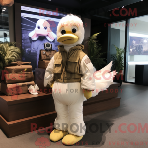Disfraz de mascota Cream...