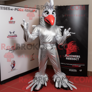 Maskotka Silver Roosters w...