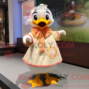 Peach Gosling mascot...