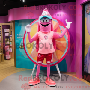 Personaggio mascotte Pink...