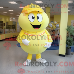 Lemon Yellow Baseball Ball...