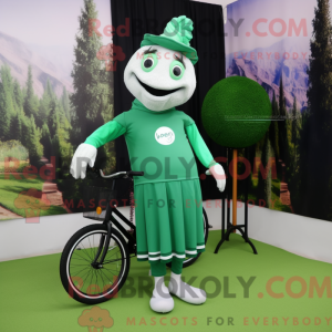 Forest Green Unicyclist...
