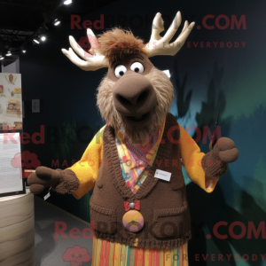 Elk mascot costume...