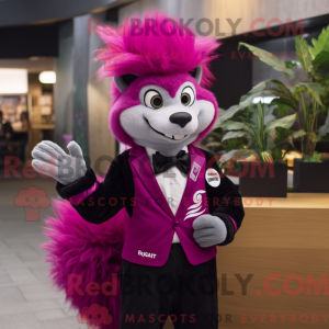Postava maskota Magenta...
