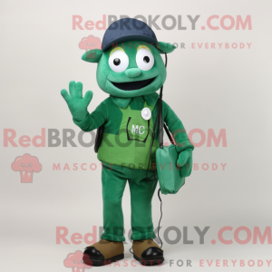 Forest Green Phone maskot...