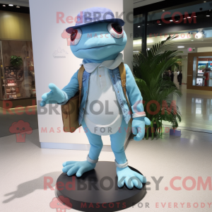 Postava maskota Sky Blue...