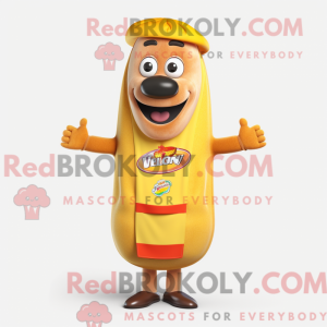 Hot Dog mascot costume...