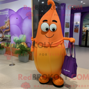 Orange Eggplant mascot...