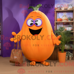 Orange Eggplant mascot...