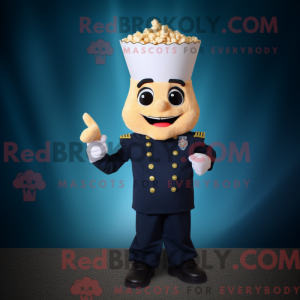 Navy Pop Corn mascot...