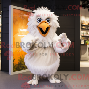 Cream Harpy maskot kostume...