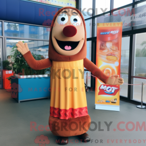 Rust Hot Dogs mascot...