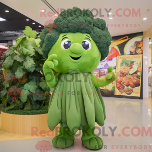 Olive Broccoli mascot...