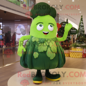 Olive Broccoli mascot...