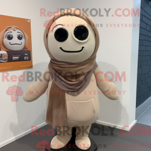Tan But mascot costume...