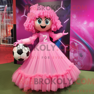 Pink Soccer Goal...