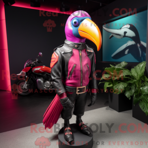 Magenta Toucan mascot...