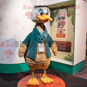 Figura de máscara de pavão...