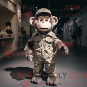 Máscara de macaco Grey...
