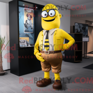 Yellow Attorney mascot...