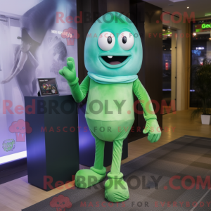 Postava maskota Green Ghost...