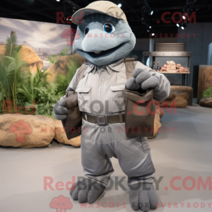 Gray Cod maskot kostume...