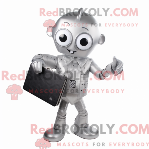Sølv Computer maskot...
