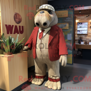 Walrus mascot costume...