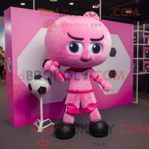 Maskottchenkostüm Rosa...