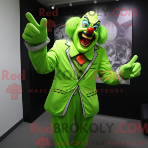 Lime Green Evil Clown...