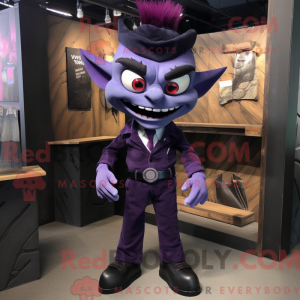 Lilla Vampyr maskot kostume...