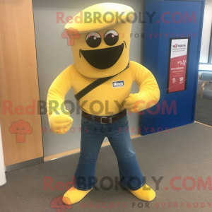 Gold Para Commando maskot...