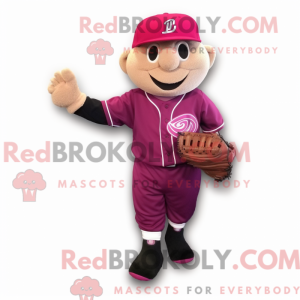 Magenta Baseball Glove...