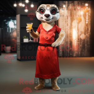 Rust Meerkat maskot kostume...