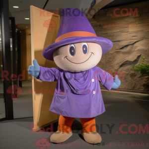 Postava maskota Purple Ray...