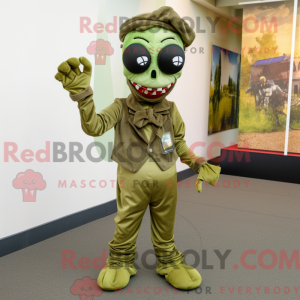 Máscara de máscara Olive...