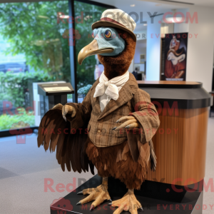 Brown Dodo Bird mascot...