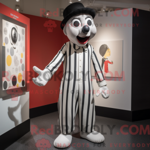 Mime mascot costume...