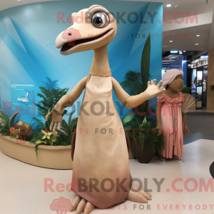 Tan Dimorphodon mascot...