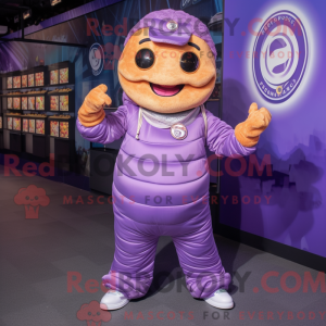 Lavender Croissant mascot...